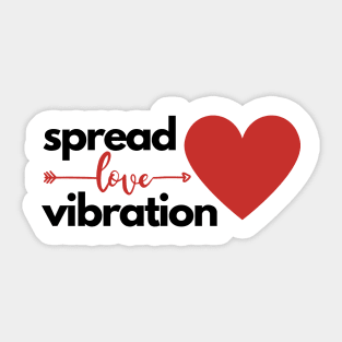 Spread Love Vibration Sticker